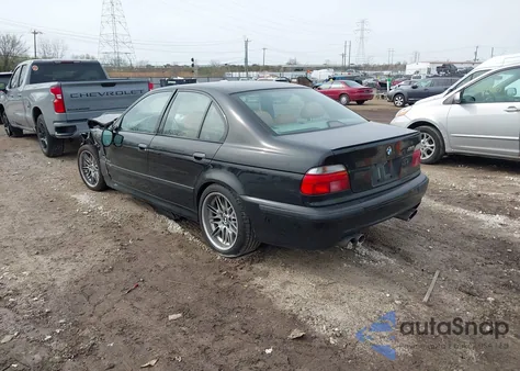 2000 BMW M5 z USA, uszkodzony, nr VIN WBSDE9347YBZ94936